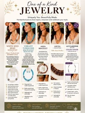 ✨ One of a Kind Jewelry – Uniquely You. Beautifully Made. ✨